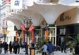 商業(yè)廣場膜結(jié)構(gòu)
